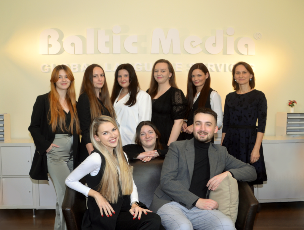 Översättningsbyrå Baltic Media Baltic Media Translation Management Team