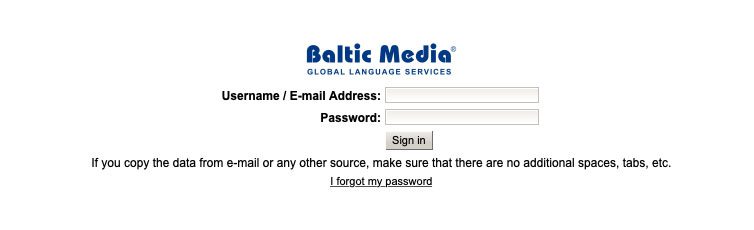 Sign in to Home Portal
