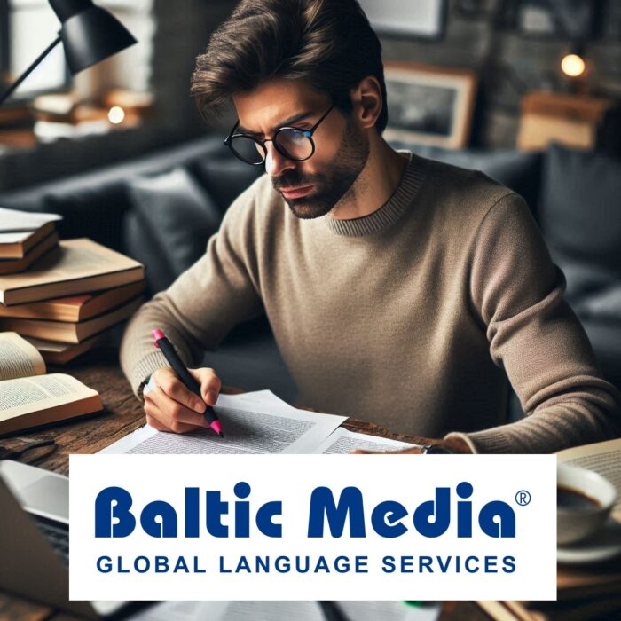 Läs mer om artikeln Språktjänster för företag och myndigheter | Baltic Media®