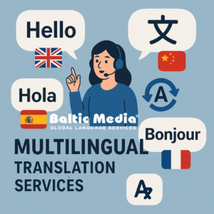 Read more about the article The Benefits of Multilingual Human Translation Services with Baltic Media’s Global Reach