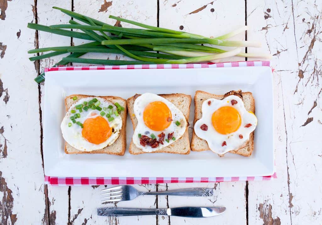 serbian eggs on the bred