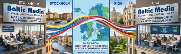 Översättningsbyråer i Sverige och Baltikum 7 Översättningsbyråer online i norra Europa i Sverige och Baltikum