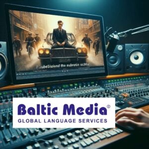 Undertextning, dubbning, inspelning (voiceover) 5 undertextning