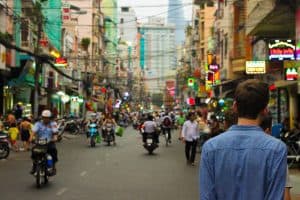 Thailand city street