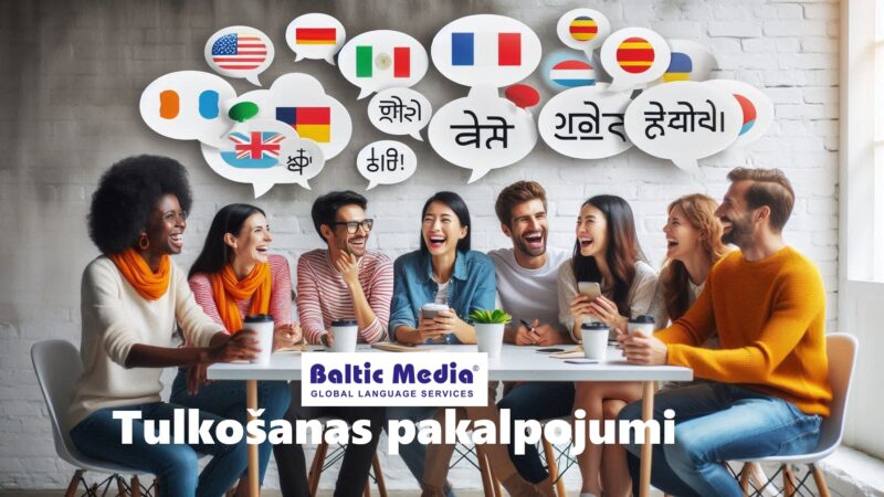 tulkošanas pakalpojumi Baltic Media