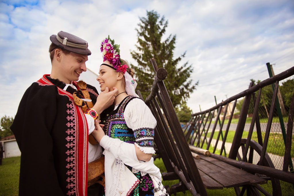Ukrainian folk costumes